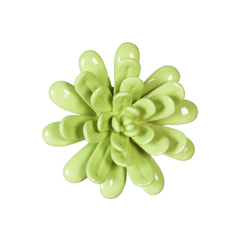 What She Shed Indoor Wall Decor, Ceramic Wall, San Pedro Cacti, Asst of 3