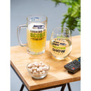 Seattle Seahawks, Stemless 17OZ Wine & Beer 16 OZ  Gift Set