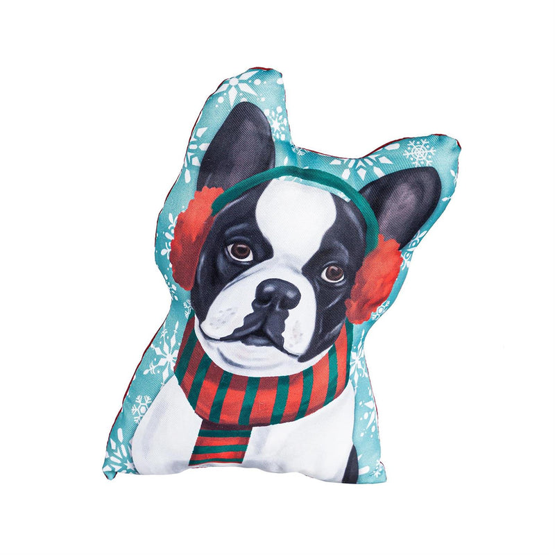 Holiday Dog Mini Pillows, including 6 styles, 3 of each, 18 Piece Total