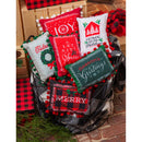 Holiday Sentiment Mini Pillows, including 6 styles, 3 of each, 18 Piece Total