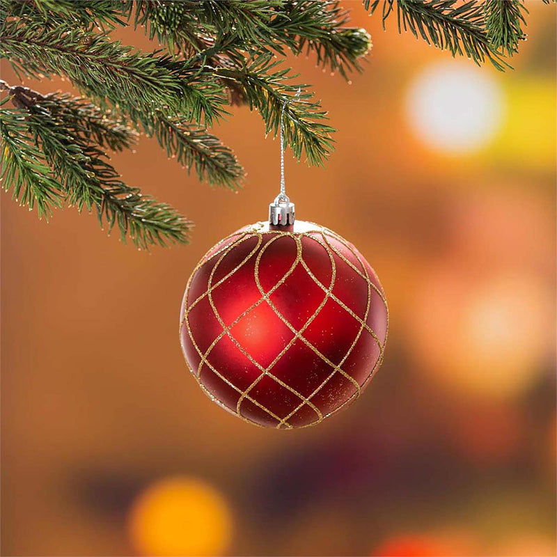 7.5' Tree with 250 LED Lights and 140 Ornaments and Storage Bag, Holiday Traditions