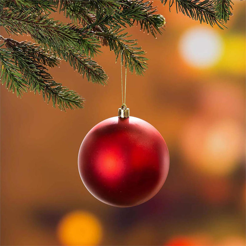 7.5' Tree with 250 LED Lights and 140 Ornaments and Storage Bag, Holiday Traditions