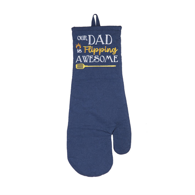 Father's Day Grilling Gift Set, "Our Dad is Flipping Awesome"
