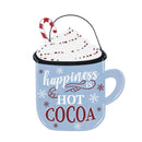 Printed Metal Hanging Nordic Woods Sign, Asst of 4