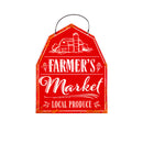 Printed Metal Hanging Rustic Farmhouse Sign,p4667