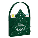 Festive Napkin set in Felt Giftbag,p4922