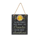 Inspirational Slate Signs, 8" L x 10" H