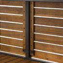 Aacia Bar Table with Irin Frame