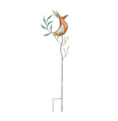 Metal Royal Birds Garden Stake