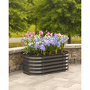 Galvanized Steel Garden Bed Large
