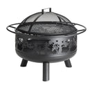 Timberline Wood-Burning Fire Pit with Flat Base