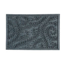 Waterhog Indoor/Outdoor Rug, Leaves in Bluestone 20"x30"