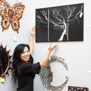 Laser cut Metal Tree Wall Decor,phl325