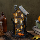 10.75" LED Resin Haunted House Tabletop Decor,phl366