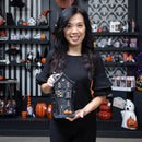 10.75" LED Resin Haunted House Tabletop Decor,phl366