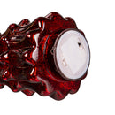 LED Colored Glass Tree Table Decor Set, Green and Red,phl395