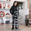 Indoor/Outdoor Multi Color LED Frosted Tree with Globe Lights 4',phl427