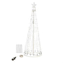 Indoor/Outdoor Cone tree with RGB Lights 47"
