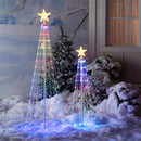 Indoor/Outdoor Cone tree with RGB Lights 75"