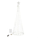 Indoor/Outdoor Cone tree with RGB Lights 75"