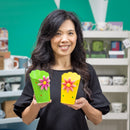 What She Shed Planter, Metal Flower Bucket, 6", Asst of 3