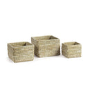 NAPA Home & Garden, RIVERGRASS BASKETS, SET OF 3
