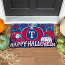Texas Rangers Halloween PVC Mat, 28"x16"