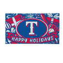 Texas Rangers Holiday PVC Mat, 28"x16"