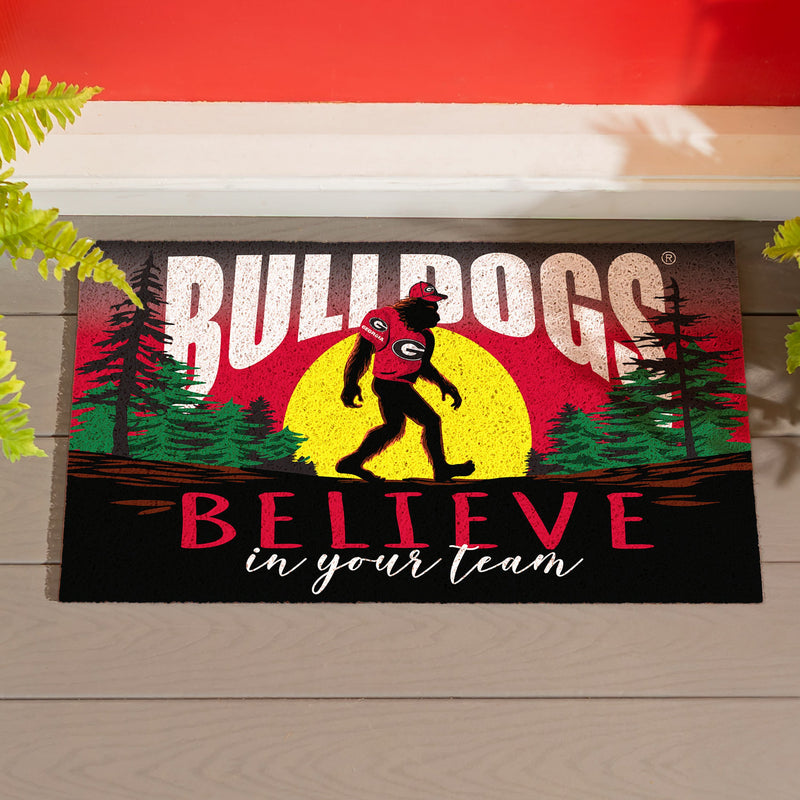 University of Georgia Bigfoot PVC Mat, 28"x16"
