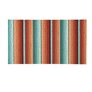 Southwest Pueblo PVC Trapper Mat, Serape Stripe, 28"x16"