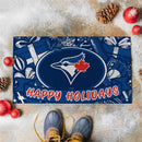 Toronto Blue Jays Holiday PVC Mat, 28"x16"