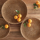 NAPA Home & Garden, SEAGRASS ROUND TRAYS, SET OF 3,SG2034