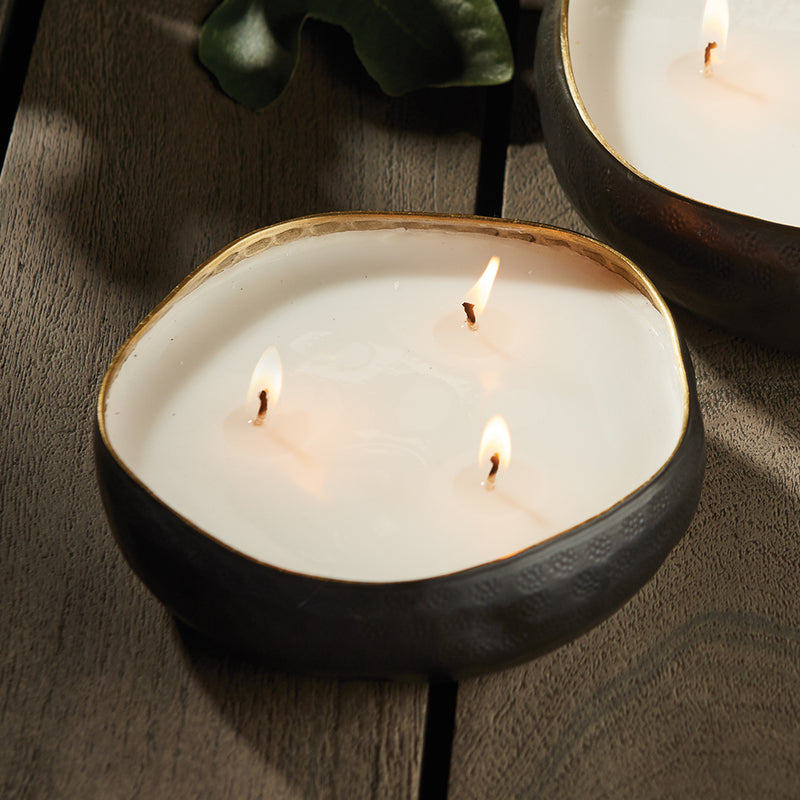 NAPA Home & Garden, OUDH NOIR 3-WICK CANDLE TRAY,SH226