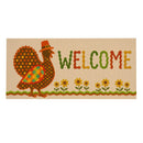 Welcome Turkey Polka Dot Sassafras Switch Mat