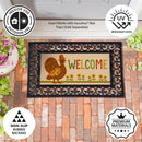 Welcome Turkey Polka Dot Sassafras Switch Mat