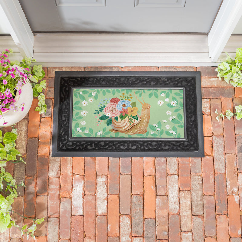 What She Shed Garden Snail Sassafras Switch Mat