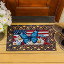Patriotic Butterfly Sassafras Switch Mat