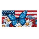 Patriotic Butterfly Sassafras Switch Mat