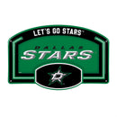 Dallas Stars USA Embossed Steel Wall Sign, 11" x 17"