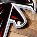 Atlanta Falcons Layered Metal Wall Art