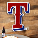 Texas Rangers Layered Metal Wall Art