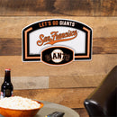 San Francisco Giants USA Embossed Steel Wall Sign, 11" x 17"