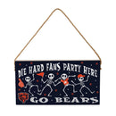 Chicago Bears Halloween Wood Wall Sign, 6x11