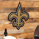 New Orleans Saints Layered Metal Wall Art