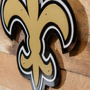 New Orleans Saints Layered Metal Wall Art