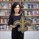 New Orleans Saints Layered Metal Wall Art