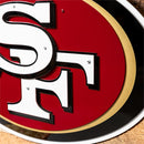 San Francisco 49ers Layered Metal Wall Art