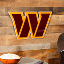 Washington Commanders Layered Metal Wall Art