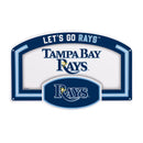 Tampa Bay Rays USA Embossed Steel Wall Sign, 11" x 17"