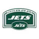 New York Jets USA Embossed Steel Wall Sign, 11" x 17"
